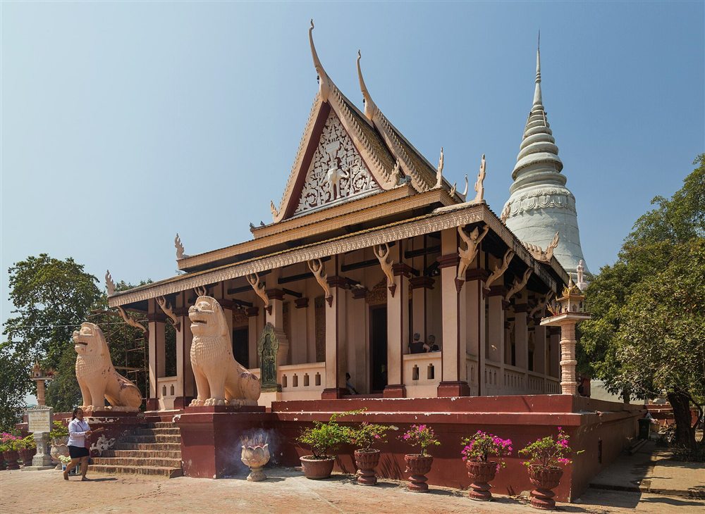 Temple at Wat Phnom